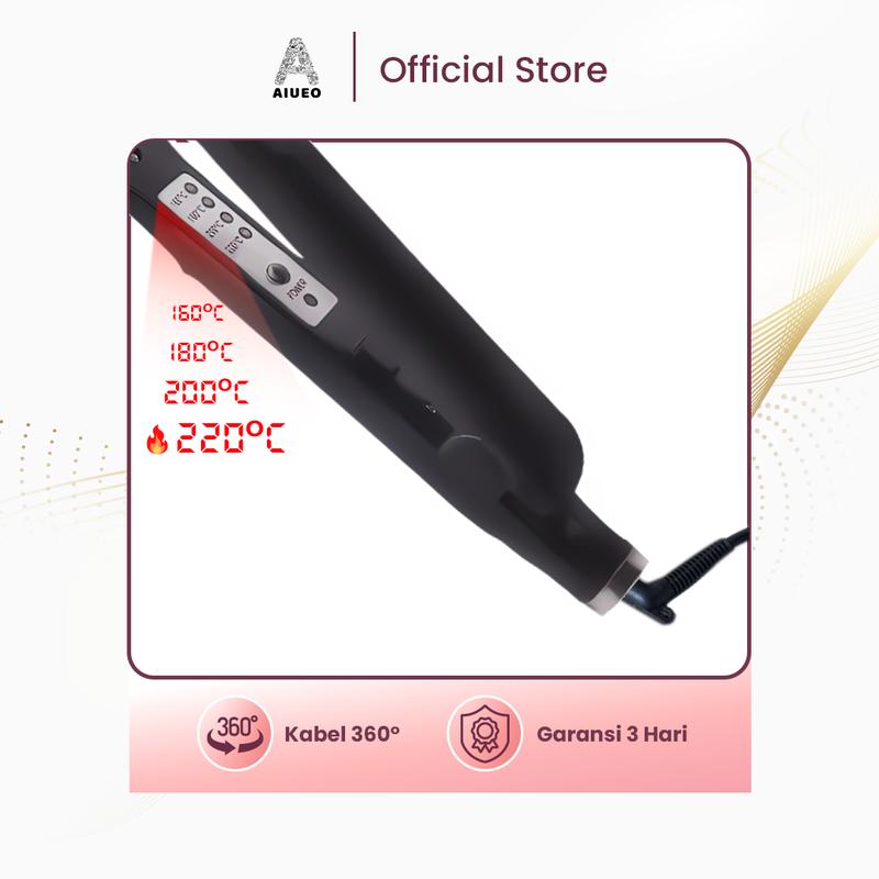 [Bundling Hemat] Terlaris Catokan Recommended AIUEO 823 Alat Catok 5in1 + Hair Dryer Carmila Package Beauty Electronic 8
