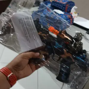MAINAN ANAK TEMBAKAN EFEK ASAP SUARA DINAMIS LAMPU TEMBAKAN MENGELUARKAN ASAP