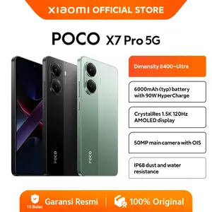 POCO X7 Pro 5G | Dimensity 8400-Ultra | 6000mAh (typ) battery with 90W HyperCharge | CrystalRes 1.5K 120Hz AMOLED display [Official Store]