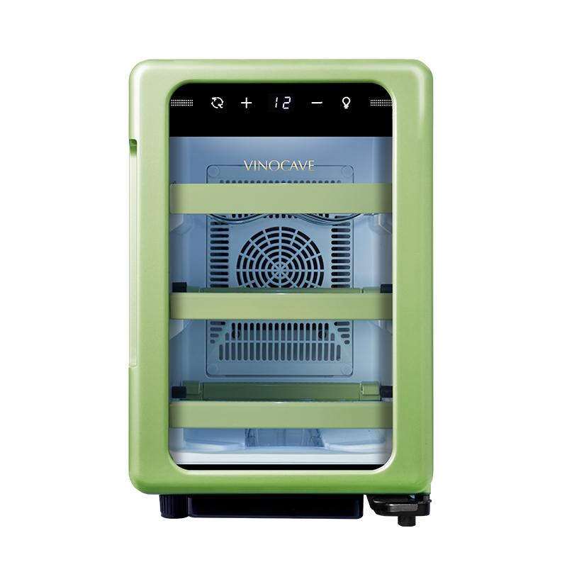 Product Introduction of XM VC Mini Fridge 6 Bottle 18L Green 2