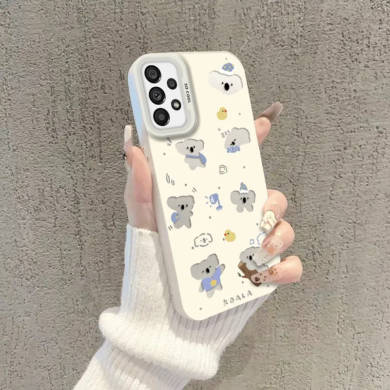 Casing HP hardcase koala cute for SAM A12 A14 A03 S164 A23 A13 A54 A52 A05 A05S S21 S21FE S21PRO S21ULTRA S22 S23 S23FE S24 A11 A21S A51 A10S A32 A20S A20 A04 A25 A31 A53 A34 A15 A33 A35 A55 S20Plus S10Plus S10 Note9 A72 A71 A70 A22 CASE NSCYK0090 3