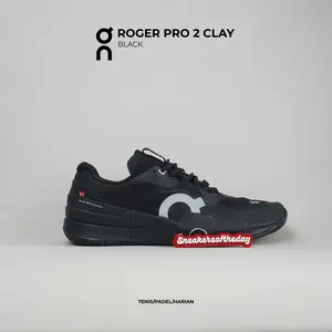 SEPATU TENNIS/PADEL 0N CLOUD THE ROGER PRO 2 - BLACK
