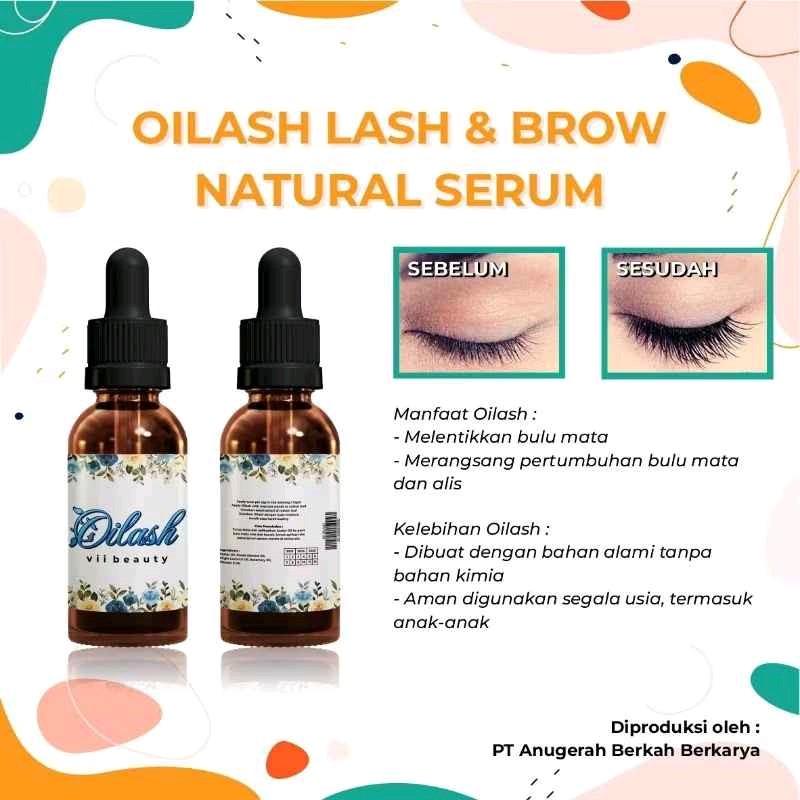 Oilash Serum by Viibeauty untuk menumbuhkan alis dan bulu mata 3