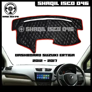 Alas / Cover Dashboard Kulit Sintetis Suzuki Ertiga Lama Motif Wajik Car