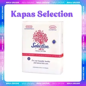 K APAS SELECTION | FACIAL CATTON 35 g | Kapas Wajah Muka Face Facial Skincare Makeup Lembut & Halus