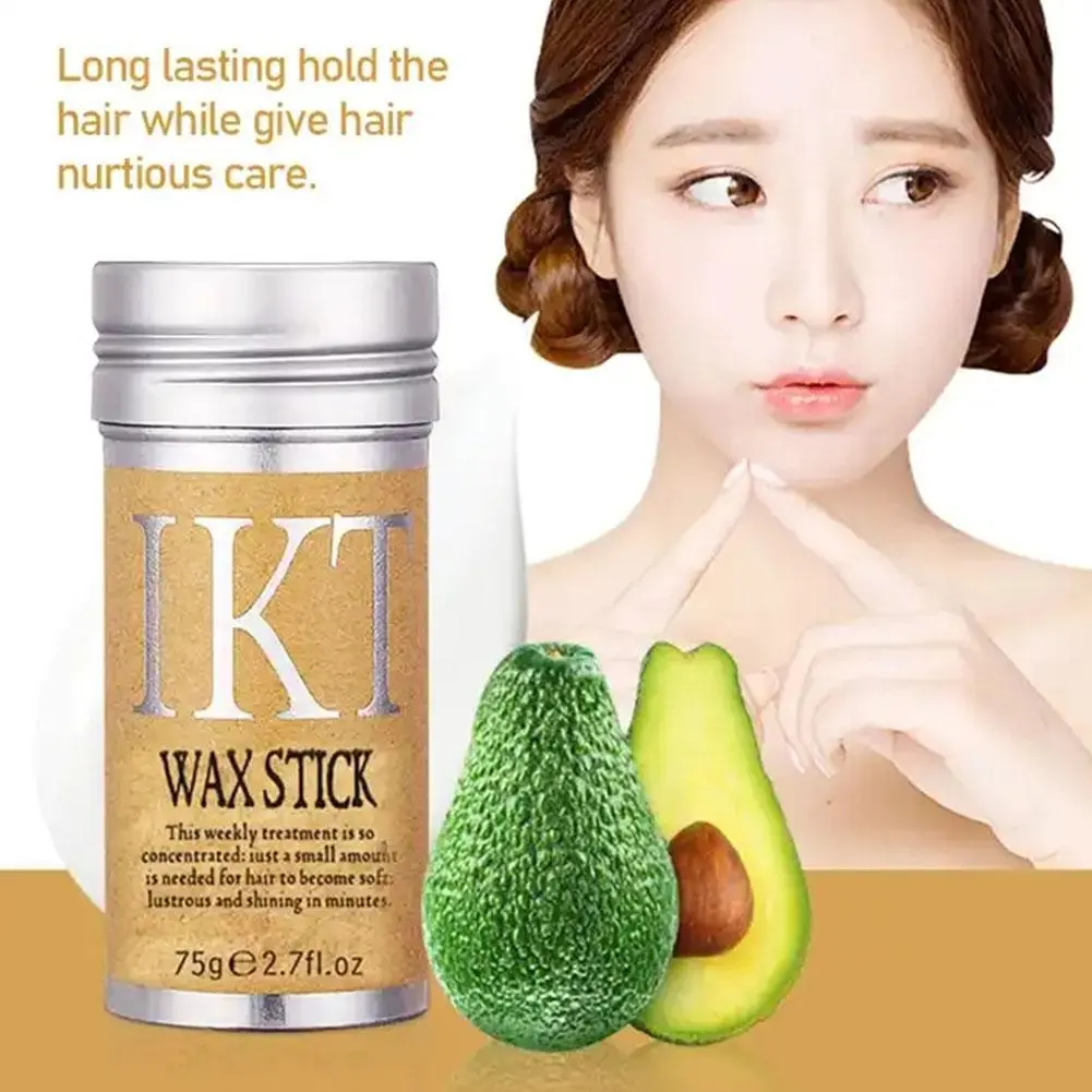 75g Hair Wax Stick Fast Styling Hair Wax Gel Hair Care