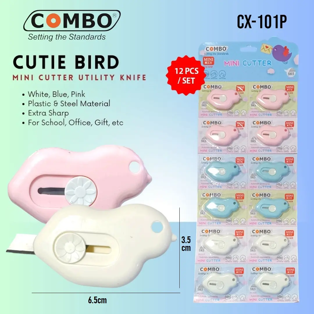 Mini Cutter CX-100P / Kater Kecil Lucu CX-101P / Cutter Mini Portable CX-102P / Cutter Unboxing / Cute Cutter CX-103P / Kater Imut