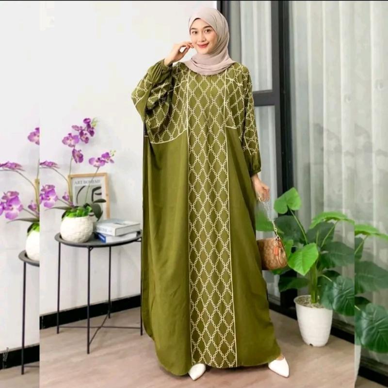 Product Introduction of Kaftan jumbo arafah ld 180cm rayon premium lengan panjang 17