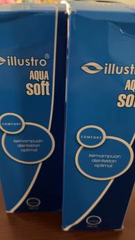 Product Review of Cairan Pembersih Kontak Lens Illustro Aquasoft Solution 350 Ml from 🍰**🍰 0