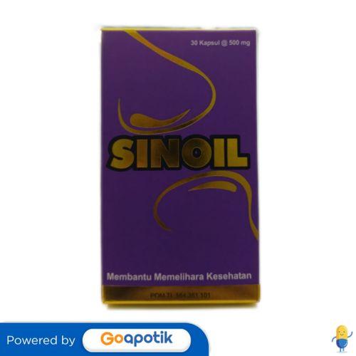 Gambar SINOIL 500 MG BOTOL 30 KAPSUL dari Apotek Star Medika by GoApotik Kab. Badung Tokopedia