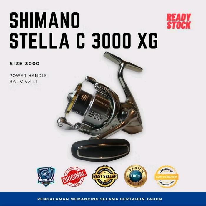 harga mesin pancing shimano stella Jual Reel Shimano Stella C 3000 XG - Kota Bekasi - Adun Mancing_new