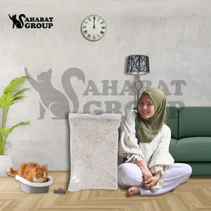 [ Garansi Termurah ] Pasir kucing Bentonite Gumpal Wangi 1kg