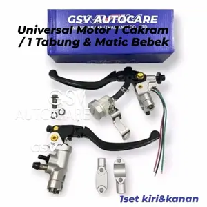 Master Rem Ni55in Izumi Aerox Vixion Vario Beat Mio Satria Sonic Ninja Cbr Lexi Supra Jupiter Vega MX King - GSV Scoopy Fino Dll Import Nizin Kiri Kanan 1 Tabung Variasi Motor Termurah Asli Grosir