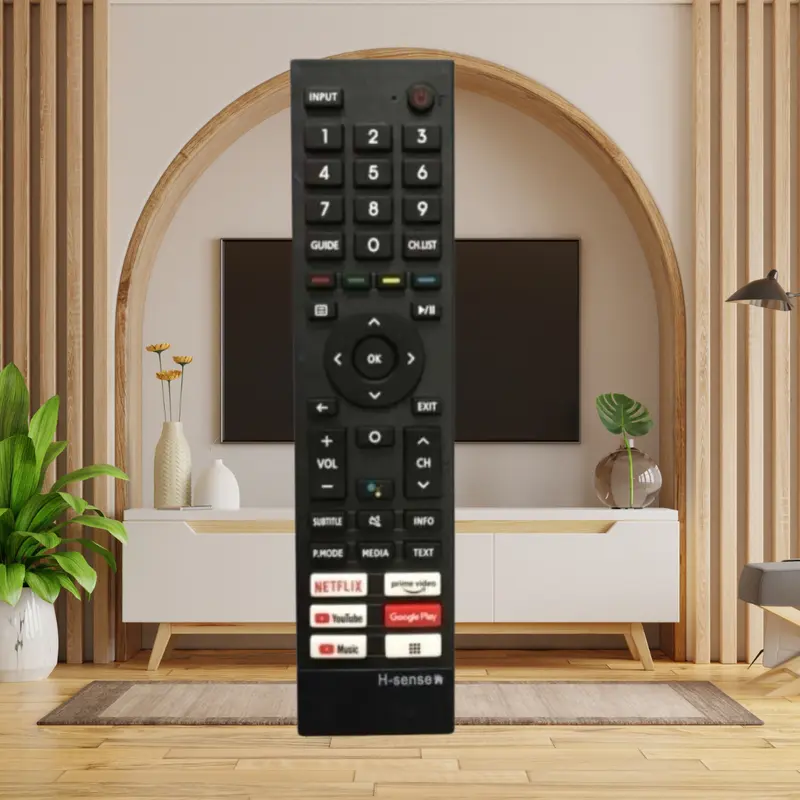 Remot Remote Smart TV Hisense Youtube Netflix H Sense Android LED LCD tanpa setting Google Prime 1
