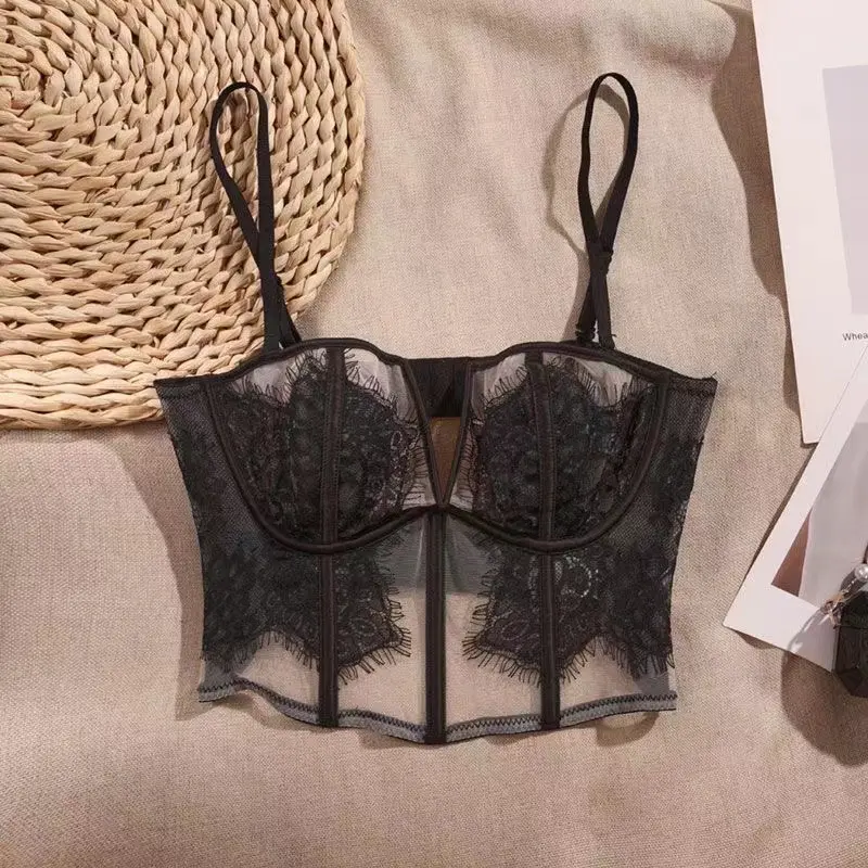 Áo Ngực Ren Thời Trang Pháp, Đồ Lót Gợi Cảm, Gọng Mỏng Và Mềm, Vỏ Áo Ngực Đẩy Lên, Thu Thập Vòng Hỗ Trợ 3