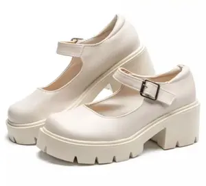Sepatu docmart wanita kekinian korean styie