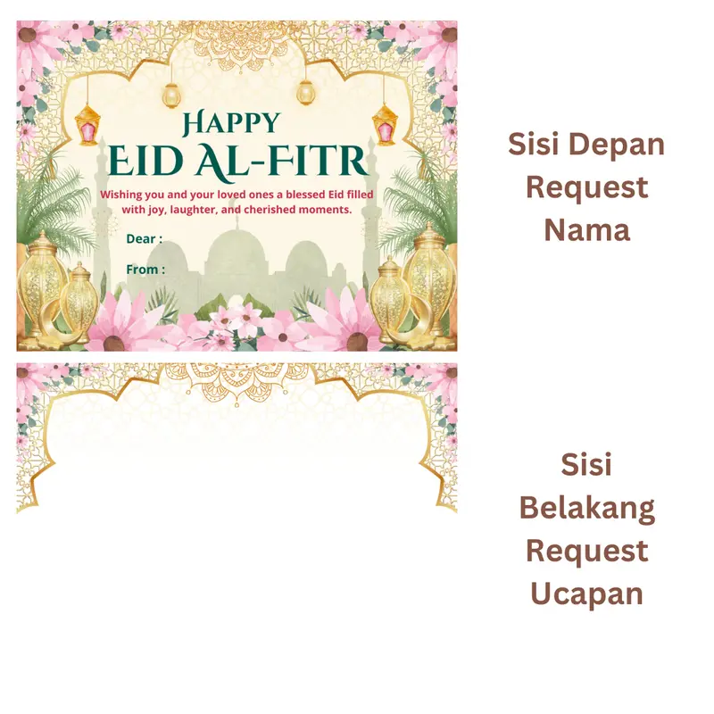 KARTU UCAPAN EKSTRA Greeting Card Gift Card Kartu Wedding Birthday Custom 1