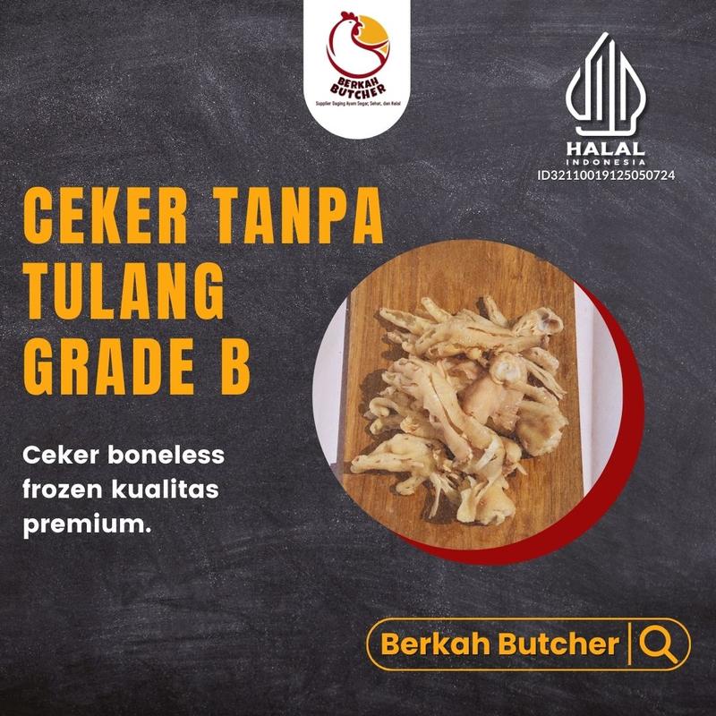 Berkah Butcher Ceker Ayam Tanpa Tulang Premium 2