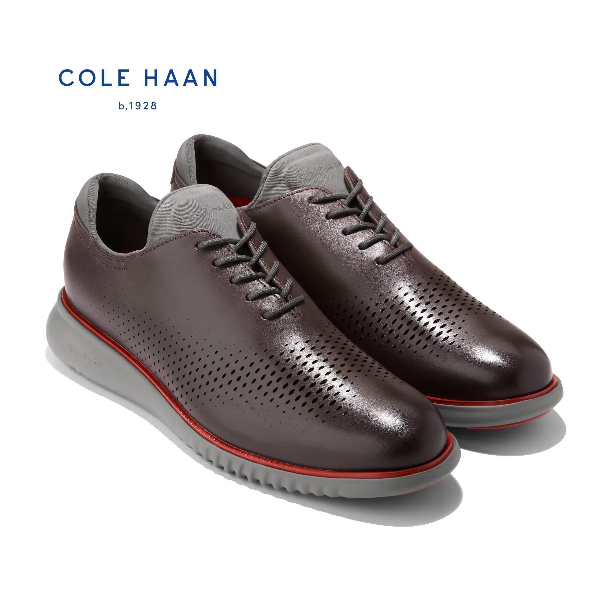 Cole Haan C39536 Men's 2.ZERØGRAND Laser Wingtip Oxford Shoes