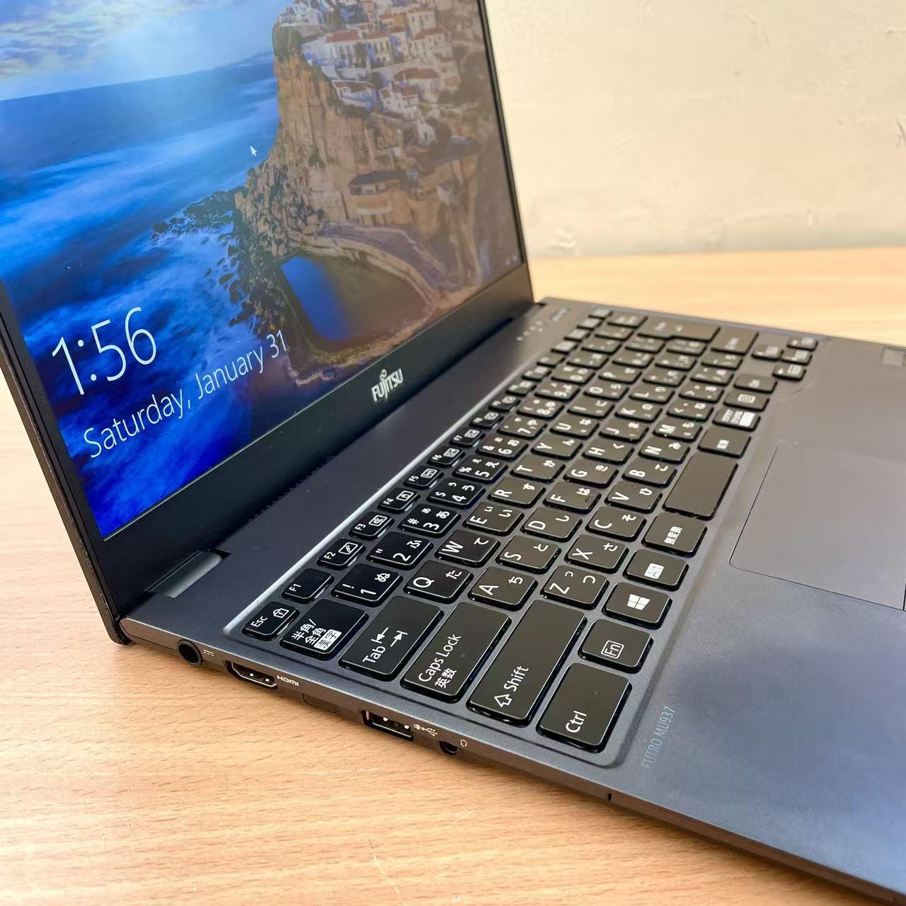 [Pre-owned] Laptop Fujitsu Futro MU937 Intel Celeron Ram 4/8G SSD 128/256GB bekas Jaminan  Murah Laptop untuk belajar, kantor, dan rumah Siap Pakai  Cocok Kerja & Belajar Stok Terbatas  Laptop Bisnis   Mulus 90% Siap Pakai Gratis Mouse + Tas