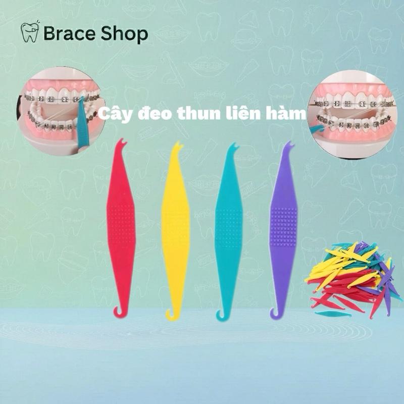 3 Cây móc thun liên hàm cho răng niềng, giúp dễ đeo thun cho răng niềng