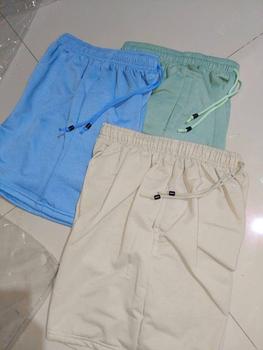 Product Review of celana pendek pria wanita hotpans indor outdor celana pendek nyaman celana buat di rumah Fleece Melar Shorts Tebal from C**s 0