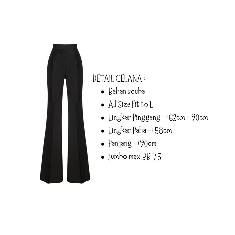 oneset 3in1 blouse maroon celana cutbray highwaist jilbab bella | perempuan wanita cewek ootd hijab casual hangout pantai piknik kuliah korean style HK90 MURAH 6