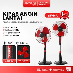 Kipas Angin Advance SF-16A 16 inch Stand Fan Votre
