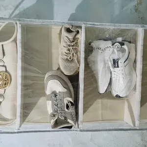 Rak tas gantung jumbo 6skat polos alas Triplek tas penyimpanan