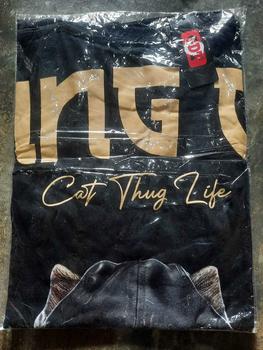 Product Review of Atasan Kaos T-Shirt Pria Distro Streetwear Motif CAT WORKING Warna Hitam Lengan Pendek Terbaru Bahan Katun from M**🫶 0