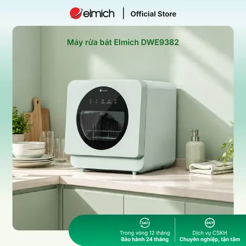 Máy rửa bát Elmich DWE9382