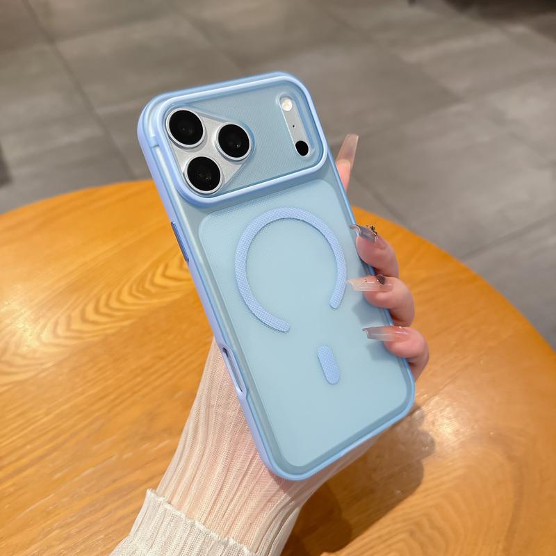 Ốp lưng từ tính họa tiết chấm bi, bao phủ toàn máy, tương thích iPhone 11‑18, chất lượng cao, chống vân tay, chống ố vàng, chống rơi vỡ, siêu mỏng, bảo vệ camera toàn diện.