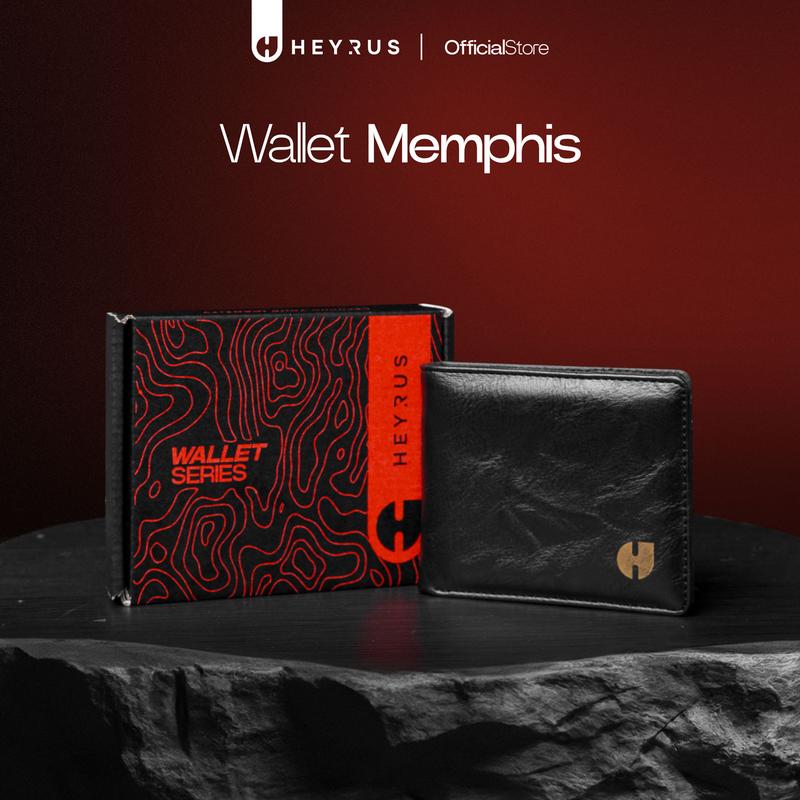 HEYRUS CO I Wallet Memphis Dompet Lipat Pria Uang Kartu 0
