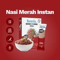 Gambar Beras Merah Porang Instan Tinggal Seduh 15 Menit Terbuat dari Beras Merah dan Umbi Porang - Pouch 1 kg dari Beeru Official Store Kota Tangerang Selatan 1 Tokopedia