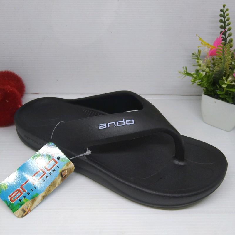 SENDAL JEPIT HARIAN PRIA DEWASA SIZE 38-42 SENDAL KARET EVA ANDO BRAVO O1 ORIGINAL PRODUK EMPUN DAN YAMAN 4