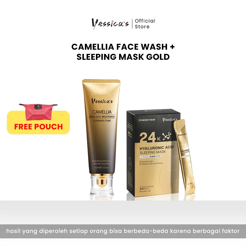 Camellia Cleanser 100gr +1Box Sleeping Mask