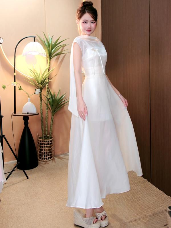 Set Babydoll voan tơ D255 Phong Cách Sang Trọng Tiểu Thư Ngọt Ngào Size S/M/L