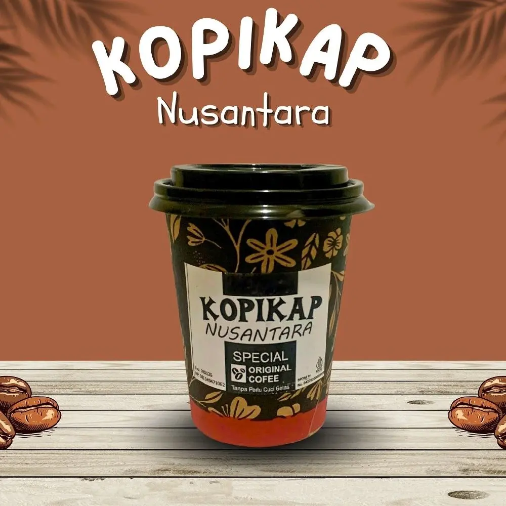 KOPIKAP NUSANTARA ORIGINAL COFFEE (COFFEE CUP INSTAN / KOPI GELAS)