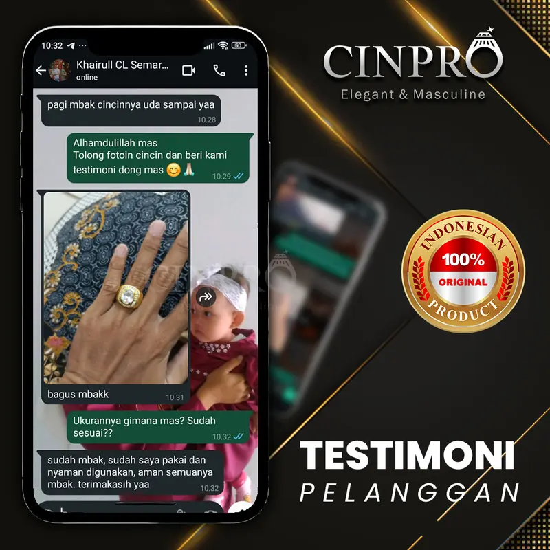 [CINPRO] Cincin Batu Kristal Putih + Gratis Box Cantik 4