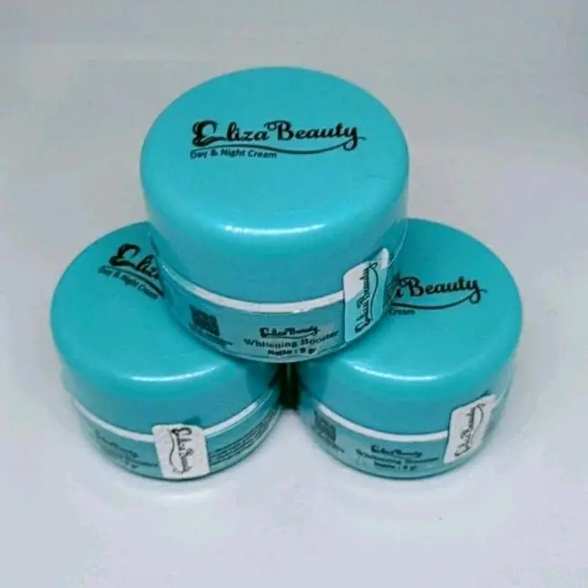 [ 3 Pot ] Eliza Beauty Day & Night Cream Original Mencerahkan Wajah