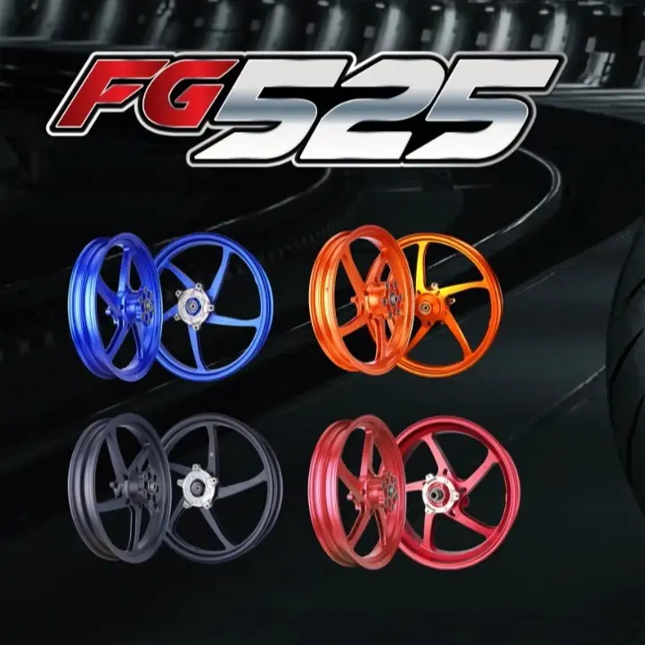 FG525 RCB Forged Rim For Yamaha R25 V1 V2 V3 / MT25 / R3 (2.75/4.0*17 ...