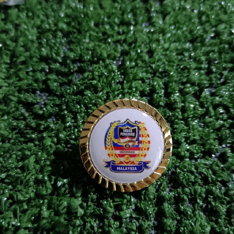 Kolar pin bulat putih ring bunga padi skuad pengiring malaysia - TikTok ...