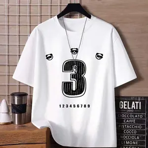 Kaos Tren Cetak Fashion Pria dan Wanita Muda 2025 - Bahan Nyaman - Toko Fashion