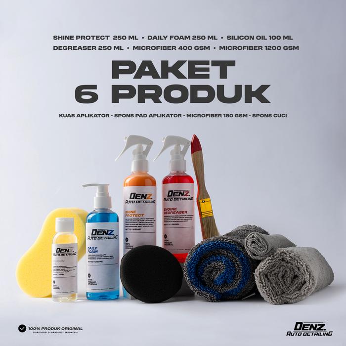 Gambar PAKET BUNDLING 6 PRODUK DENZ AUTO DETAILING dari DenzAutoDetailing Kab. Bandung Tokopedia