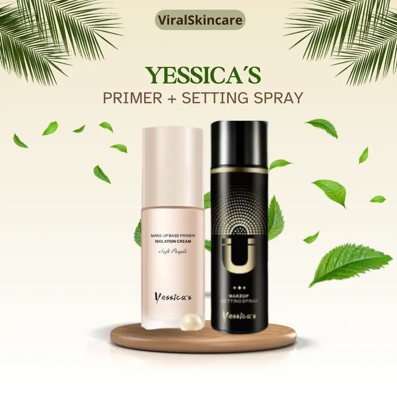 Yessica Bundling 2pcs Make Up Base Primer + Setting Spray 0
