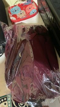 Product Review of Dress ZahiraGamis BabyDoll Digital Printing Full Furing Busui dan Wudhu Friendly Kerudung SegiEmpat Muslim from H**n 0