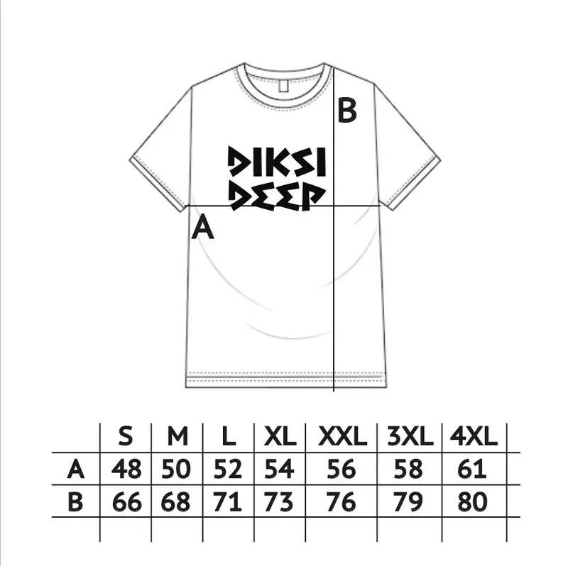 DIKSI DEEP - KAOS "JANGAN GAPAPA TERUS" - 20S 5
