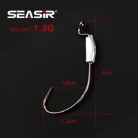 Gambar SEASIR Umpan Soft Lure Set 1 10 Soft Bait 2 Curved Hook 1 Bait Box PVC Berkualitas Tinggi Mencegah Kepala Pecah Desain Benang Hidup Ekor Terpisah dari SEASIR Kab. Tangerang 4 Tokopedia