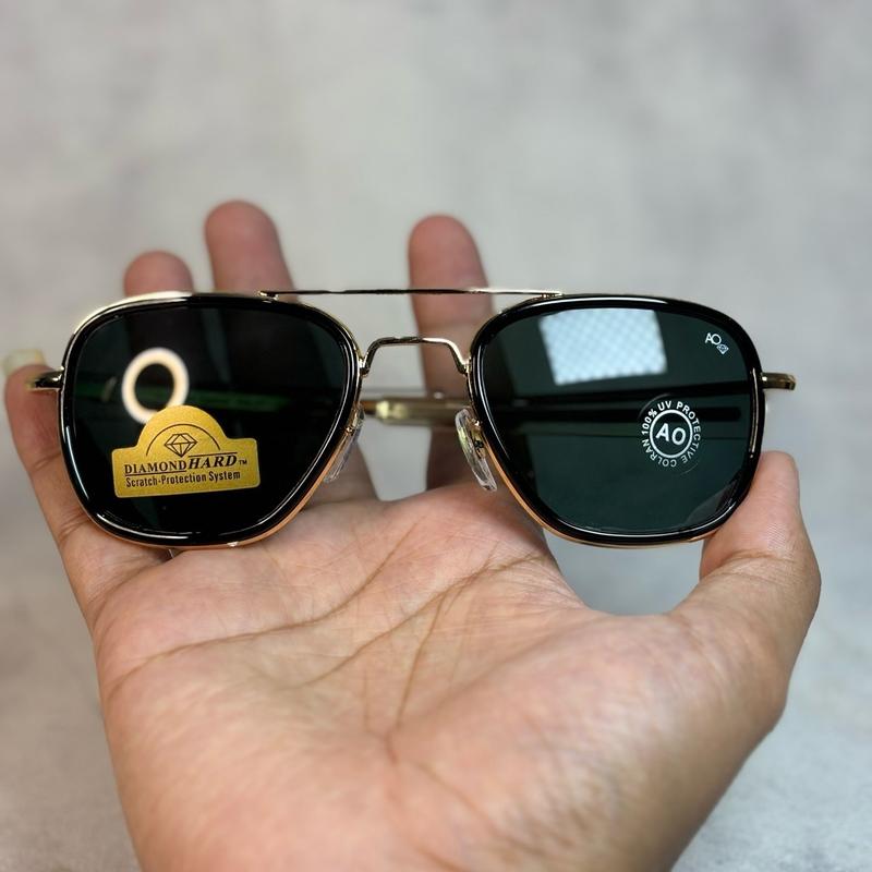 Kacamata Pria Anti Silau Skymaster Aviator Lensa kaca UV Protection Frame Besi 7