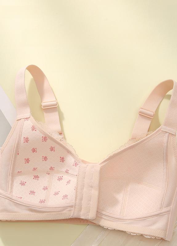 Product Introduction of 【UfurSkin】34-44BCD New plus-size lace underwear Thin bra with small bra women's thin cup bra retraction breast top support brawomenswearladycomfortbridalbasicminimalist----916# 3